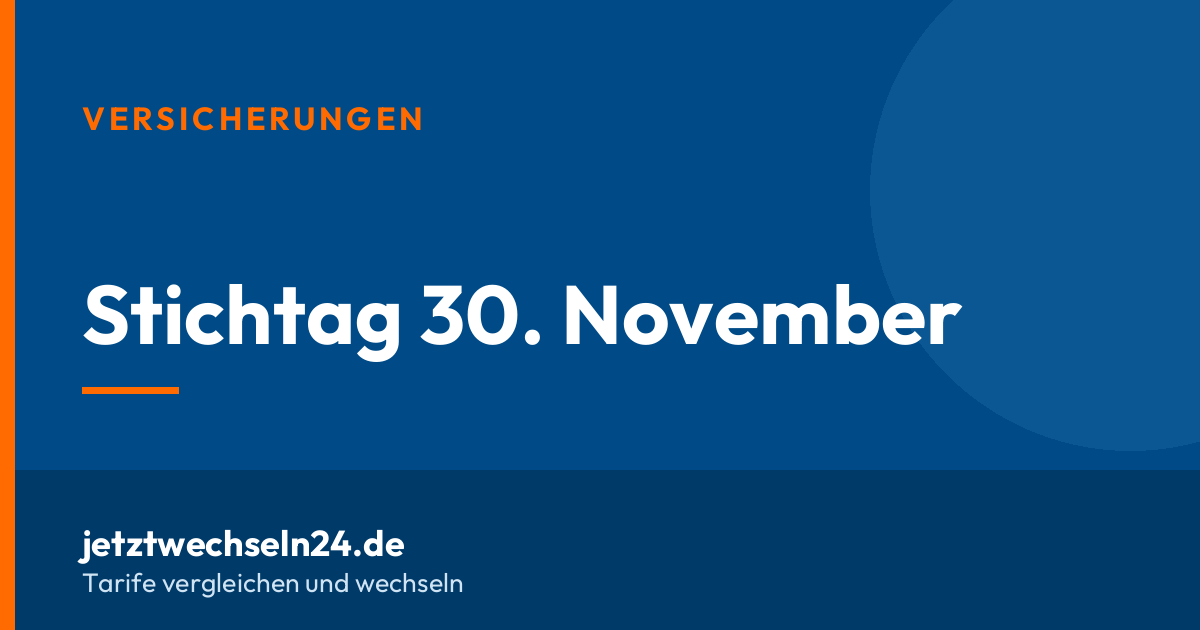 Kfz-Versicherung kündigen: die Frist zum 30. November